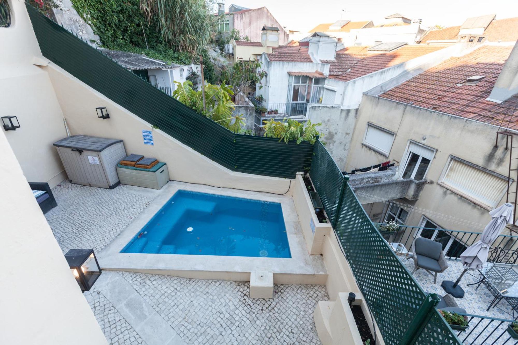 Flh Graca Charming Duplex With Small Pool ลิสบอน ภายนอก รูปภาพ