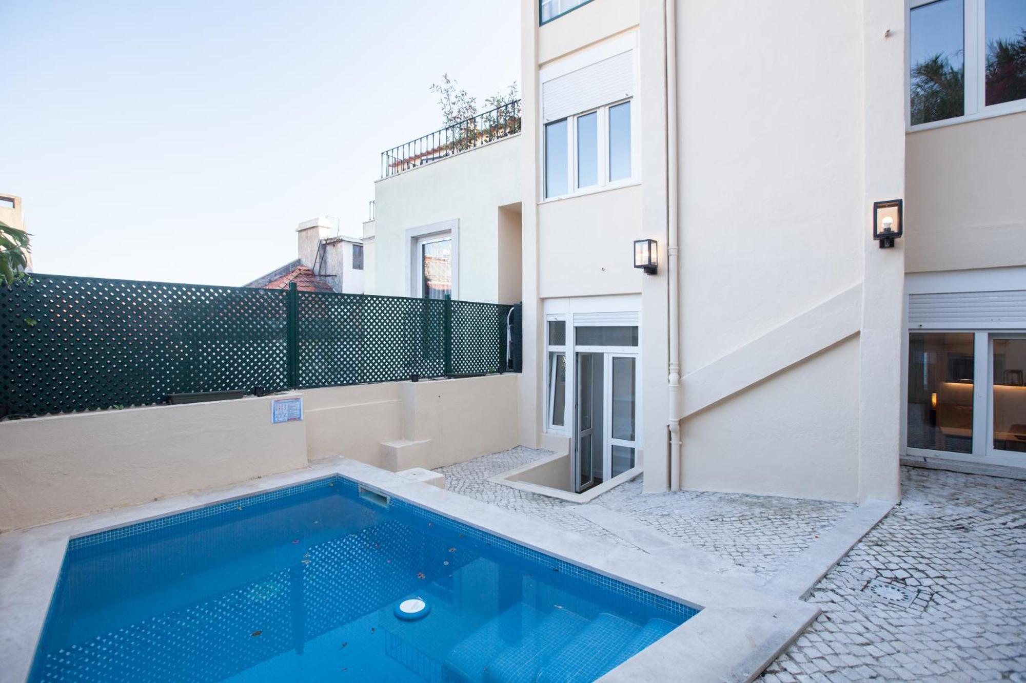 Flh Graca Charming Duplex With Small Pool ลิสบอน ภายนอก รูปภาพ